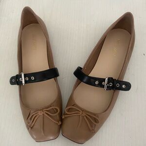 Nine West ballet flats with buckle